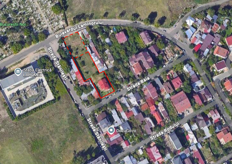 Bucurestii Noi, Parcelarea Bazilescu, Bd. Laminorului